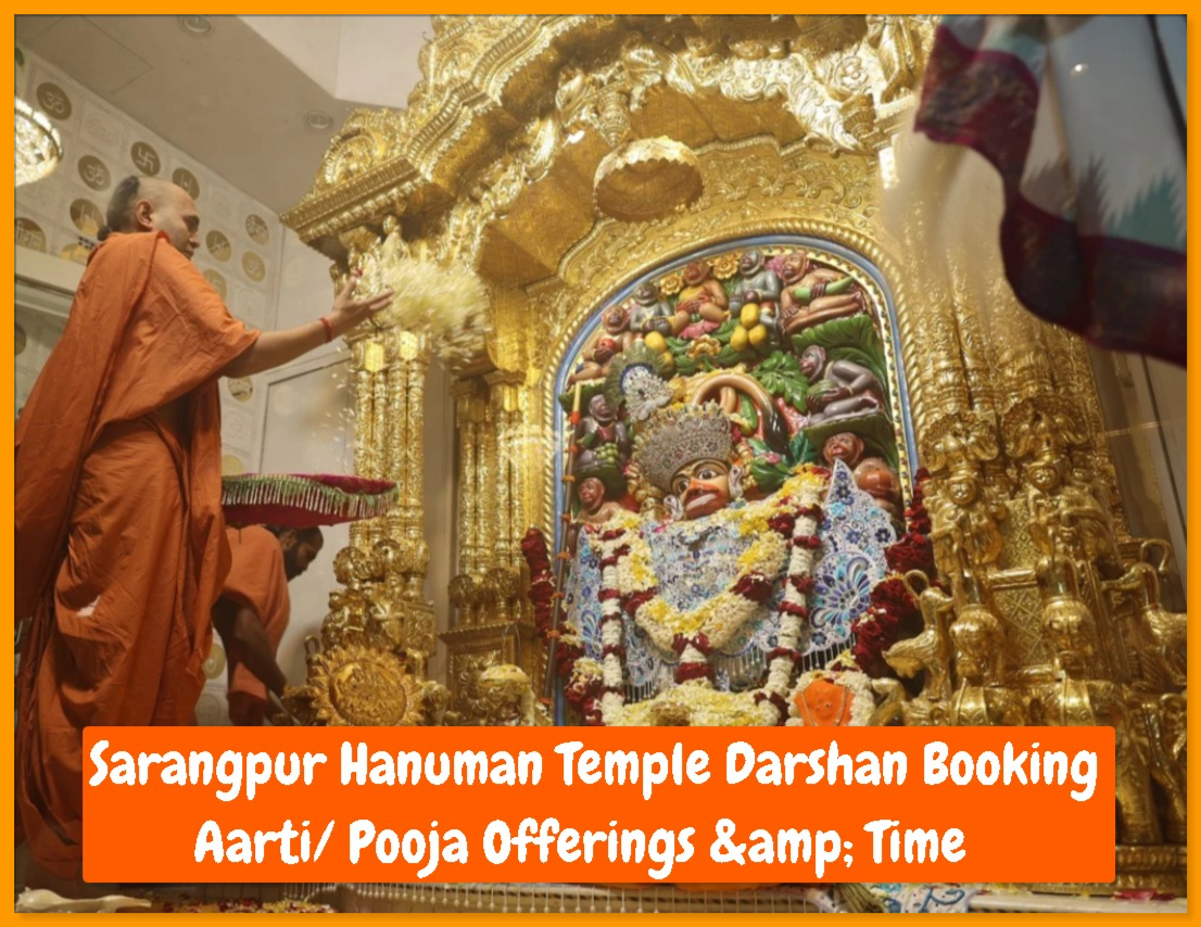 Sarangpur Hanuman Temple Darshan Booking - Aarti/ Pooja Offerings & Timings