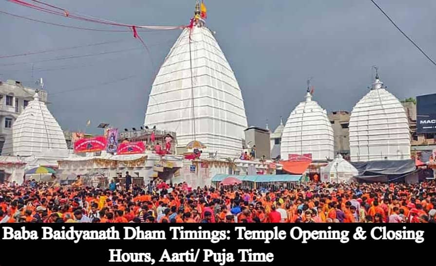 Baba Baidyanath Dham Timings - Temple Opening & Closing Hours, Aarti/ Puja Time